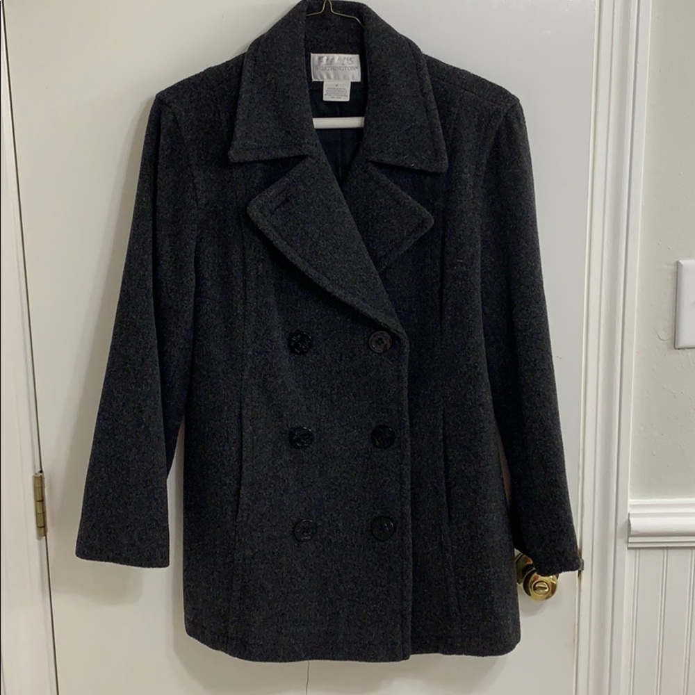 Grey Wool Coat